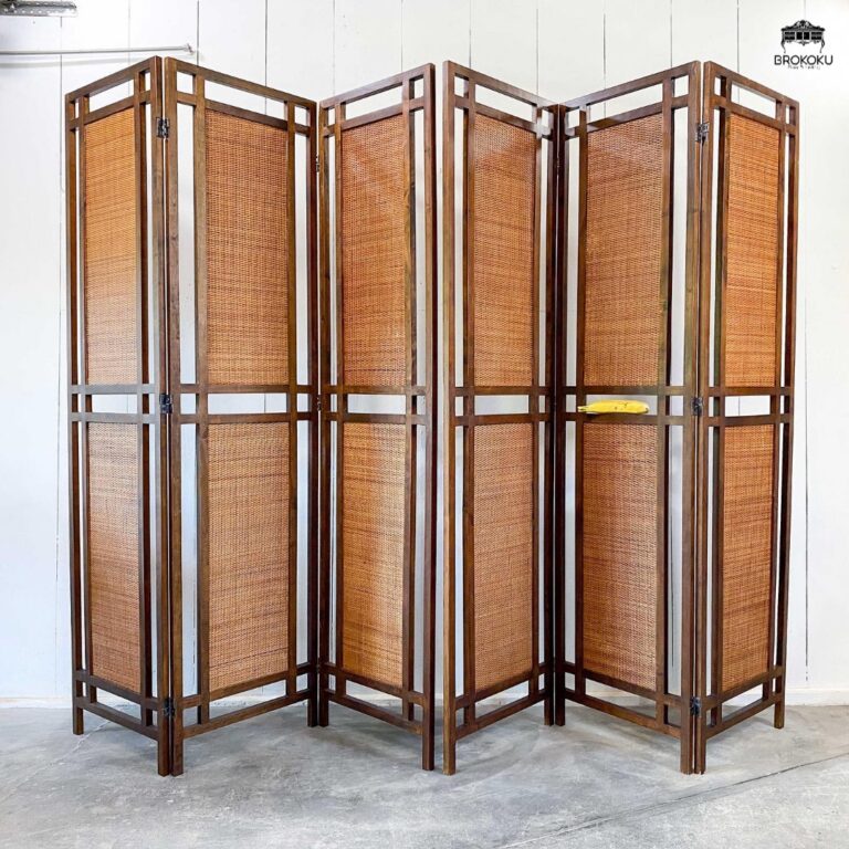 Jual Bufet partisi jati jepara 3 pintu + Bench BHF-150 | Brokoku