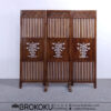 Sketsel kayu jati lipat 3 motif bambu BHF-149