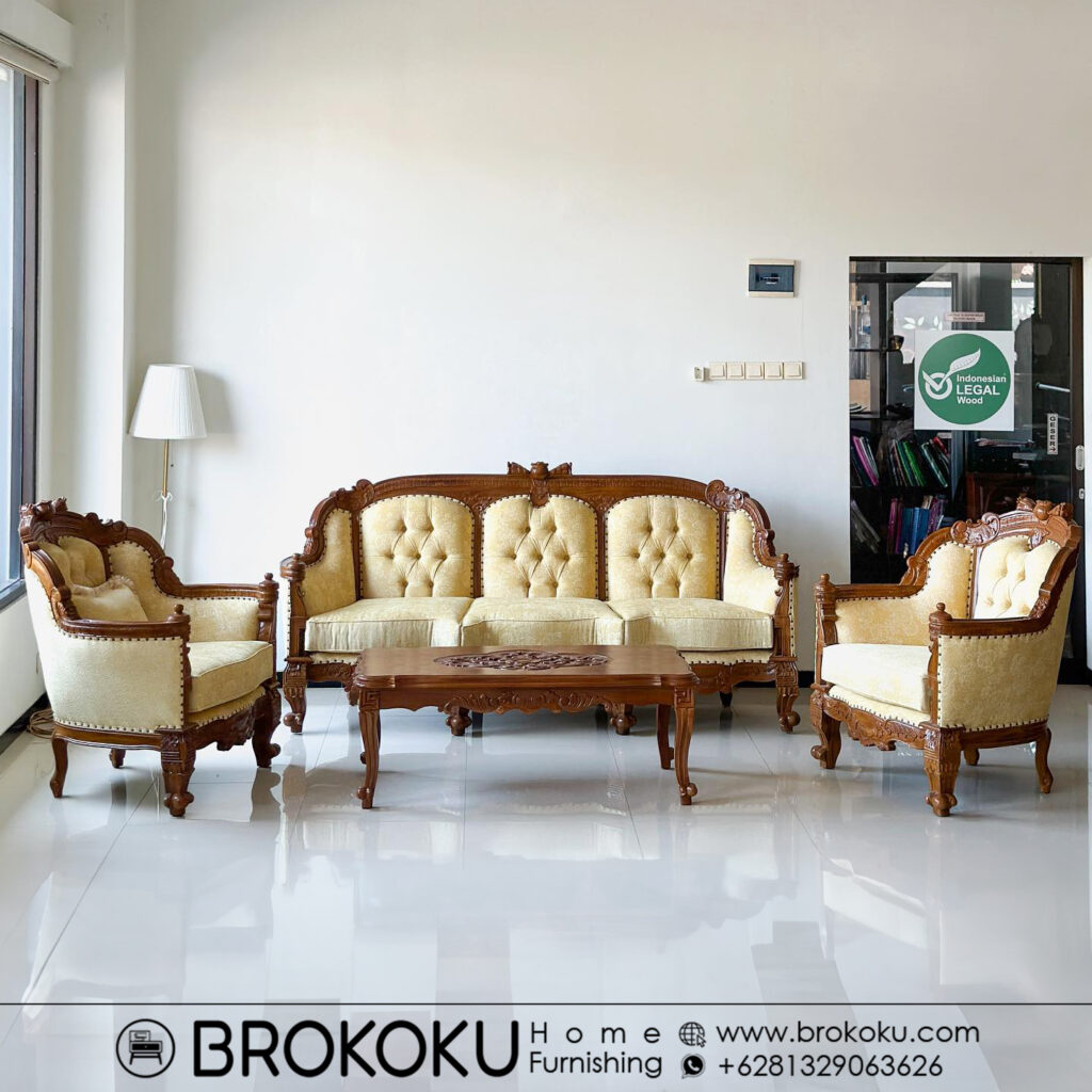 Kursi tamu ukir jepara